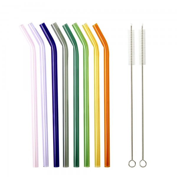 SMOOTHIE PARTY Reusable glass straws