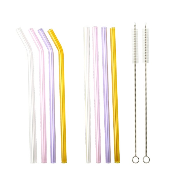 SMOOTHIE PARTY Reusable glass straws