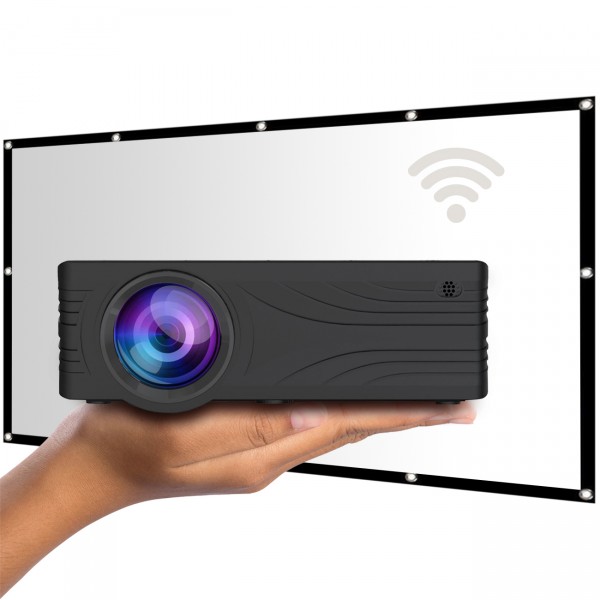 LV-HD240 Wi-Fi BUNDLE Vidéoprojecteur LED avec écran LV-STA100FP