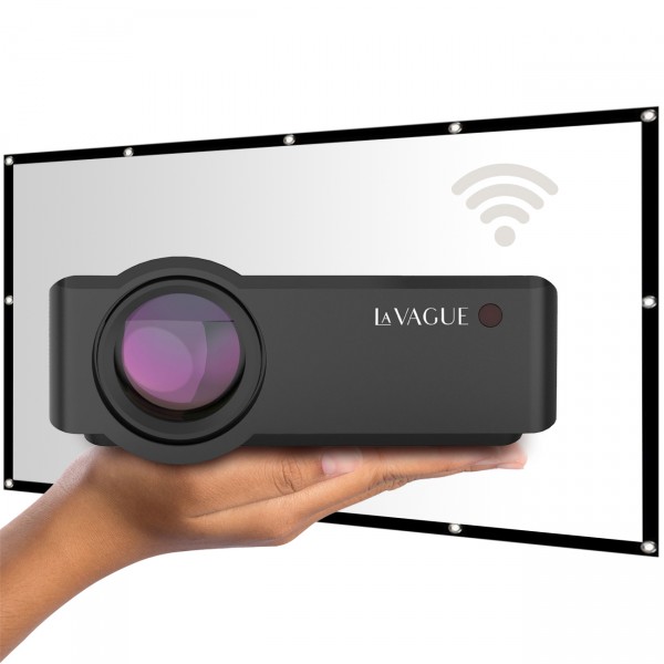 LV-HD340 Wi-Fi BUNDLE Vidéoprojecteur LED avec écran LV-STA100FP