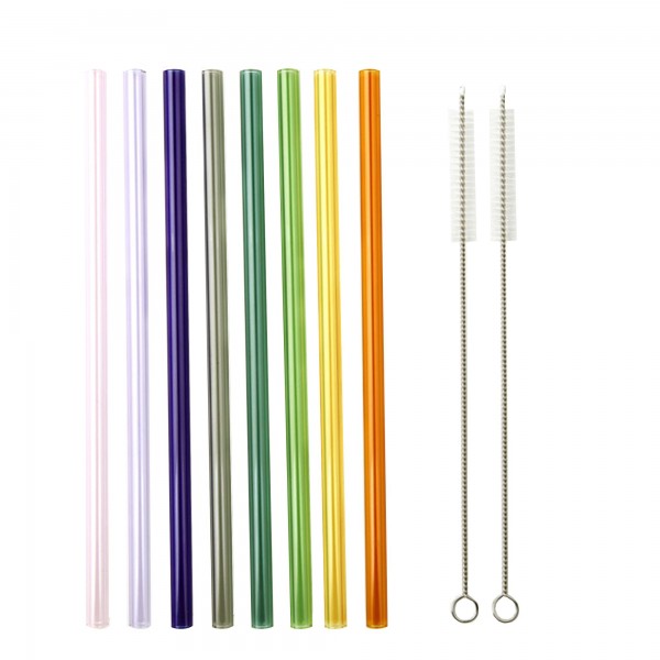 SMOOTHIE PARTY Reusable glass straws